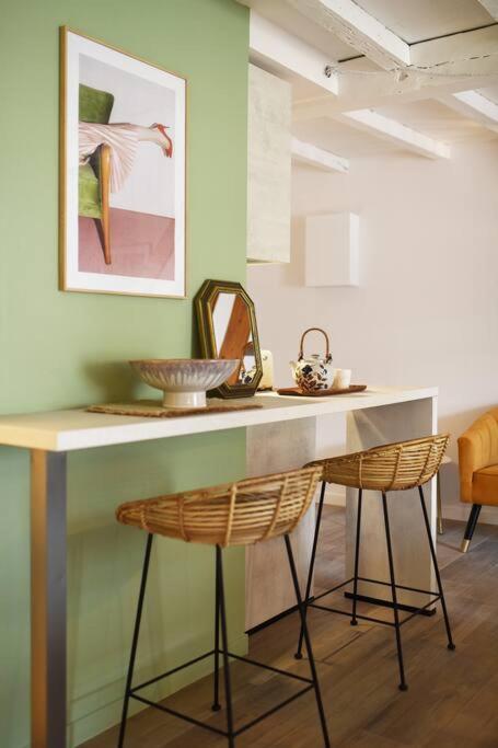 Appartement Moonrise - Plage 50M - Rue Gratuite Saint-Malo Ngoại thất bức ảnh